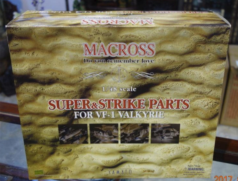 Yamato 1/48 Robotech Macross Super & Strike Parts VF-01 Valkyrie Action Figure