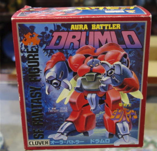 Clover Aura Battler Dunbine SF Fantasy Drumlo Diecast Plastic Chogokin Action Figure