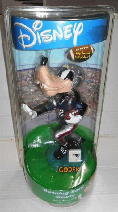 Disney Bobble Dobbles Running Back Goofy Bobblehead Doll Trading Figure