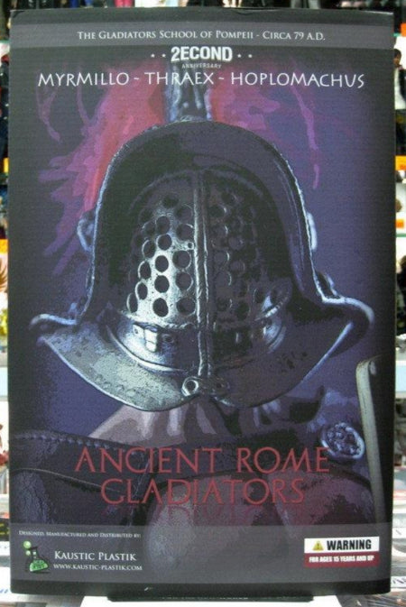 Kaustic Plastik 12" 1/6 The Gladiators School Of Pompeii Ancient Rome Gladiators Myrmillo Thraex Hoplomachus Action Figure