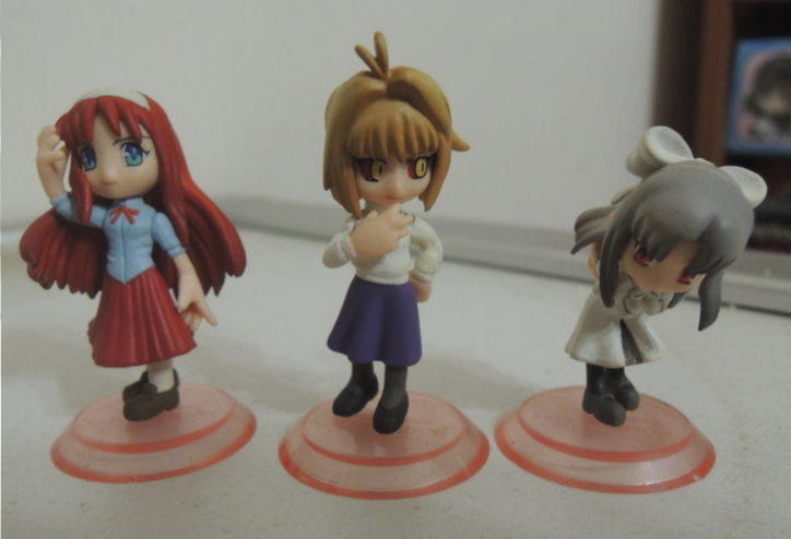 Alter FA4 Type-Moon Melty Blood Pretty Collection 7+3 Secret 10 Trading Figure Set Used