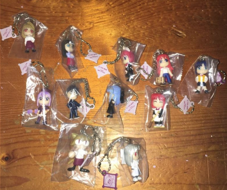 Yujin Type-Moon Tsukihime Melty Blood Gashapon 9+2 Secret 11 Trading Figure Set