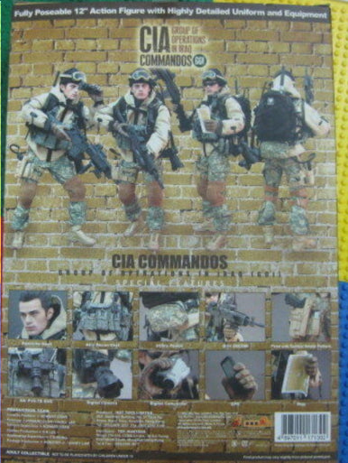 Hot Toys 1/6 12" CIA Commandos Action Figure