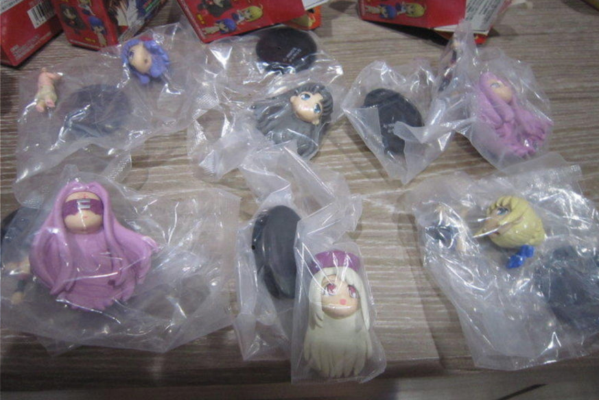 Bandai Fate Stay Night 5+1 Secret 6 Trading Collection Figure Set