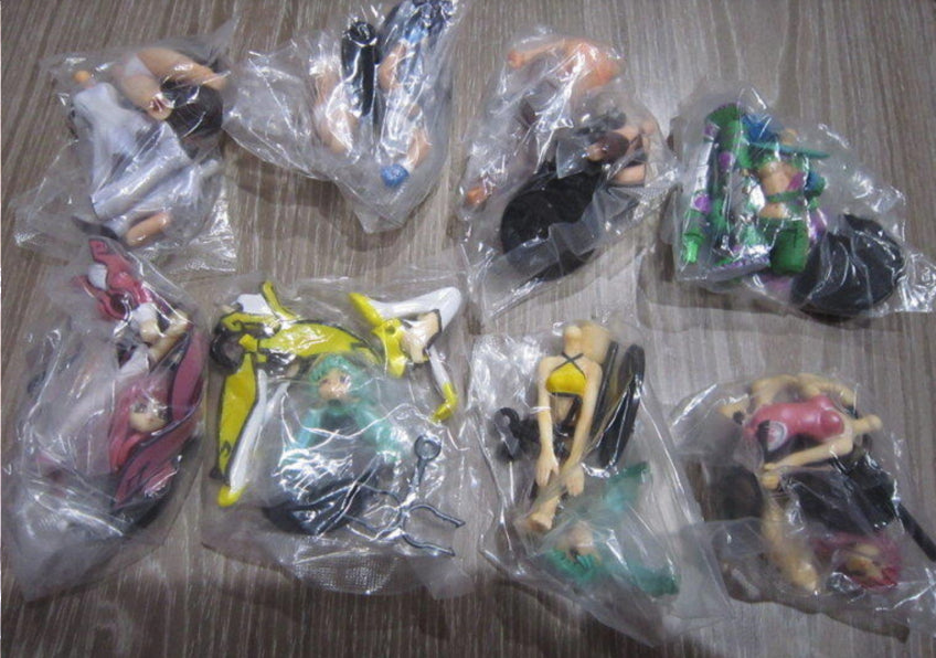 Yujin SR Gashapon Namco Heroine Girls Part 6 6+2 Secret 8 Figure Set