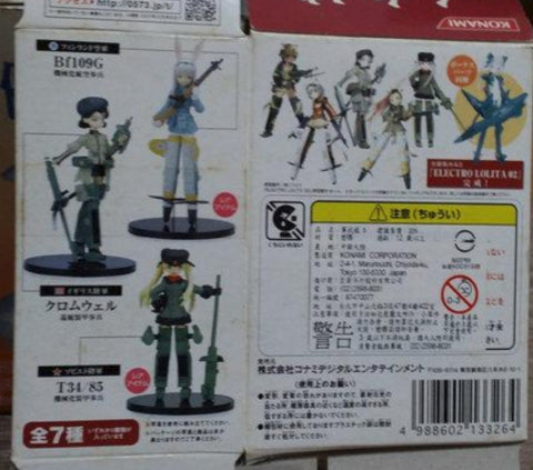 Konami Mecha Musume Military Army Girl Part 3 7+1 Secret 8 Trading Figure Set