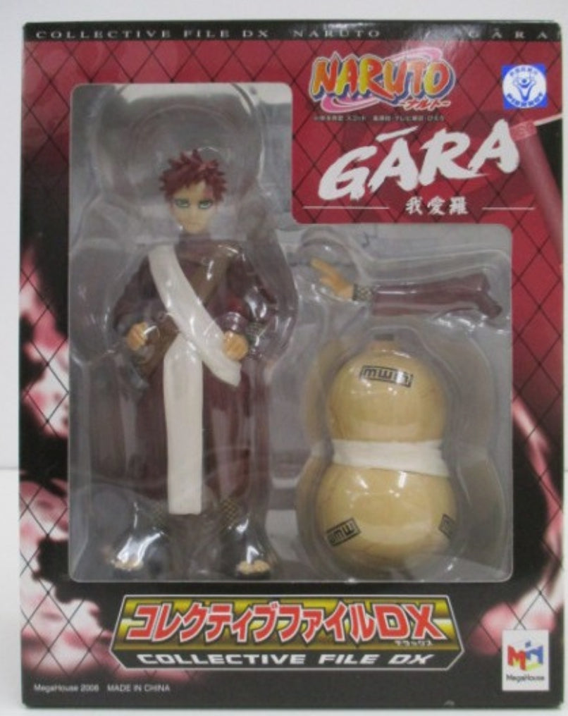 Megahouse Naruto Collective File DX 6" Gara Gaara Action Figure