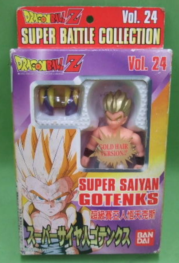 Bandai 1997 Dragon Ball Z Super Battle Collection Vol 24 Super Saiyan Gotenks Action Figure