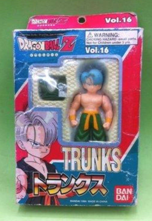 Bandai 1997 Dragon Ball Z Super Battle Collection Vol 16 Trunks Action Figure