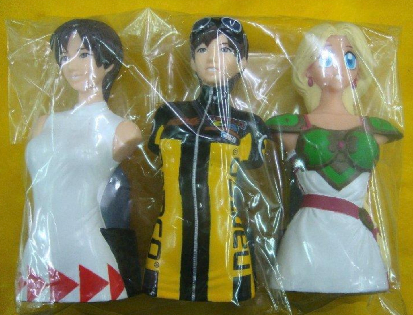 Gran Turismo 3 Soft Vinyl Coin Bank Figure Set Used