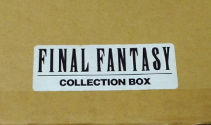 Square Enix Final Fantasy Chrome 20 Metal Mini Trading Figure Set w/ Collection Box Used