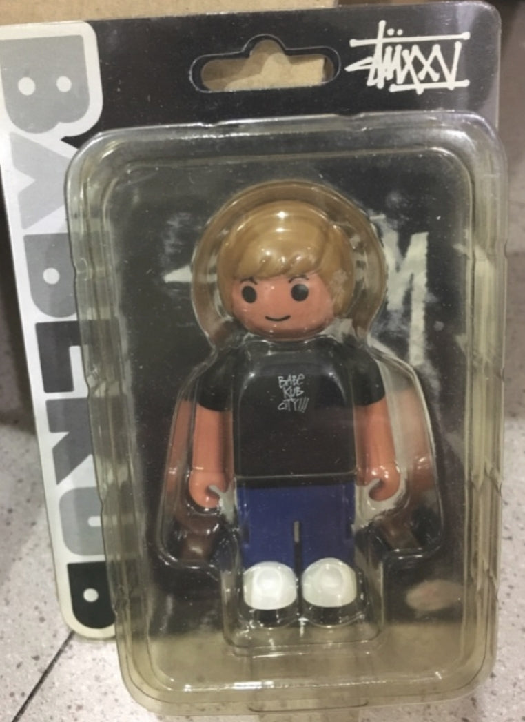 Medicom Toy Babekub 100% Stussy Boy Black Ver Figure
