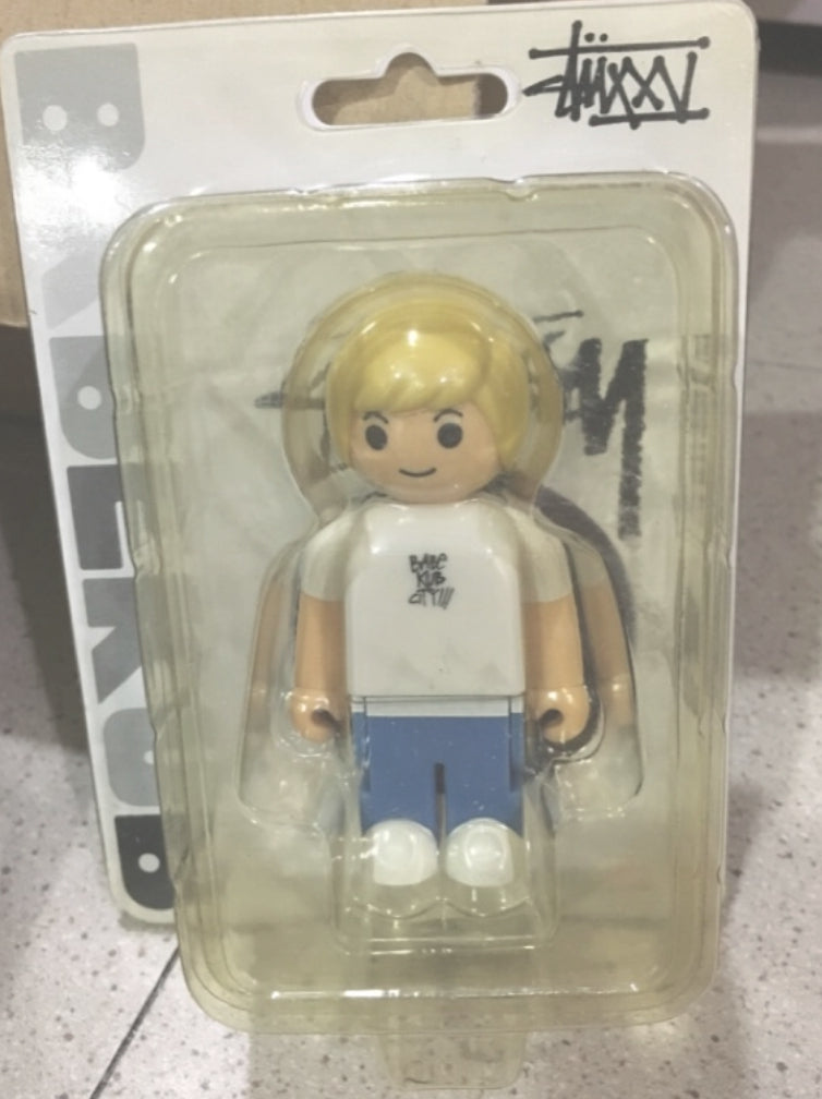 Medicom Toy Babekub 100% Stussy Boy White Ver Figure