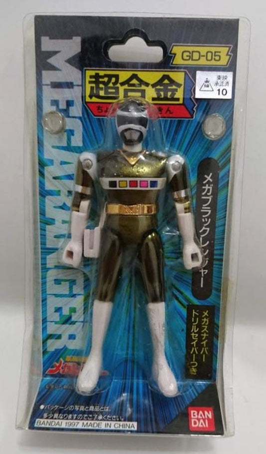 Bandai Power Rangers In Space Megaranger Chogokin GD-05 Mega Black Action Figure