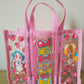 Nakayosi 2002 Tokyo Mew Mew 7.5" Mini Plastic Pink Tote Bag