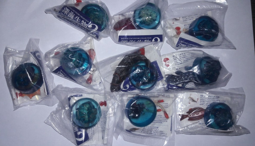 Kaiyodo Gashapon Deep Sea Creature Part 2 9+1 Secret Trading Figure Set