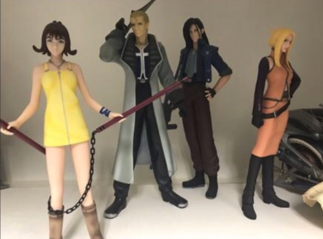 Kotobukiya Artfx 1/6 Final Fantasy VIII 8 4 Pvc Collection Figure Set used