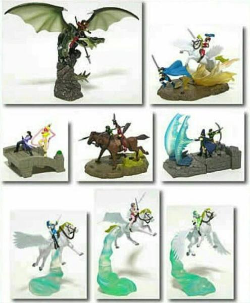 Yujin Pleasant Angels Fire Emblem Gashapon Part 1 & 2 16 Figure Set Used
