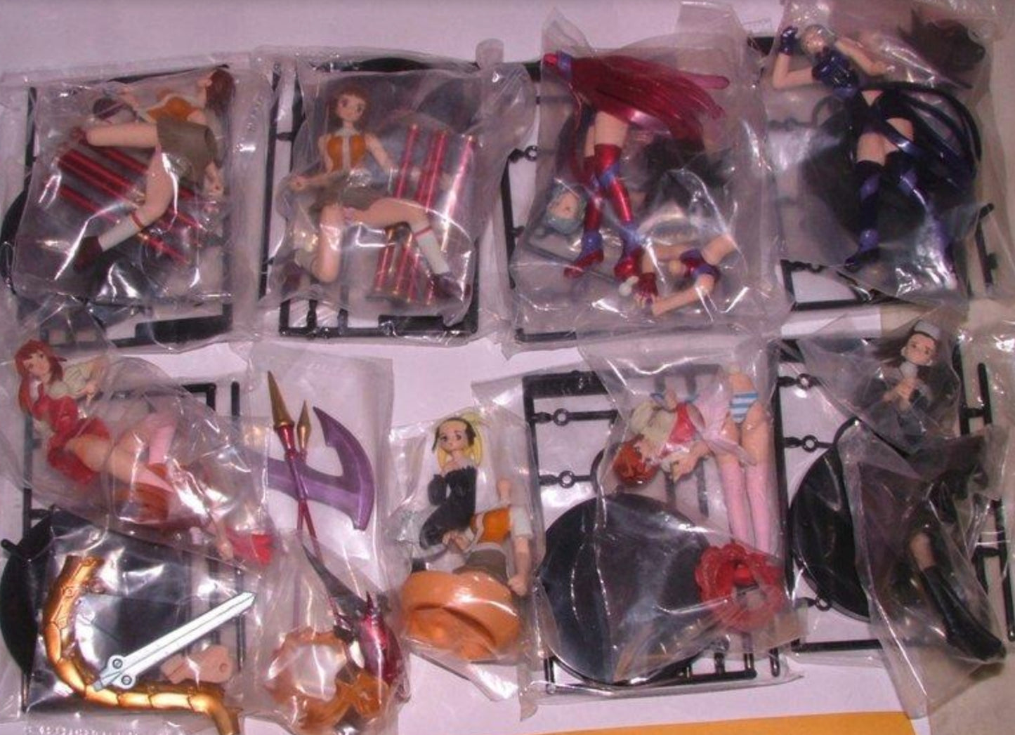 Cm's Mai Hime 2 6+2 Secret 8 Trading Figure Set