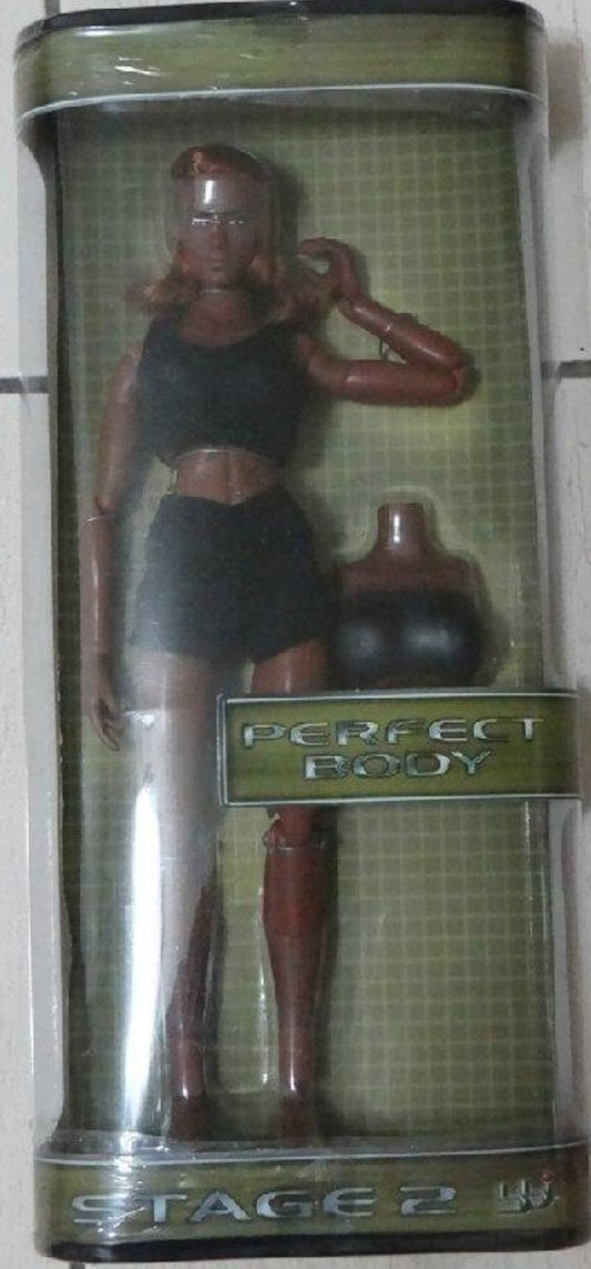 BBi 12" 1/6 Perfect Body Stage 2 African American Girl Action Figure