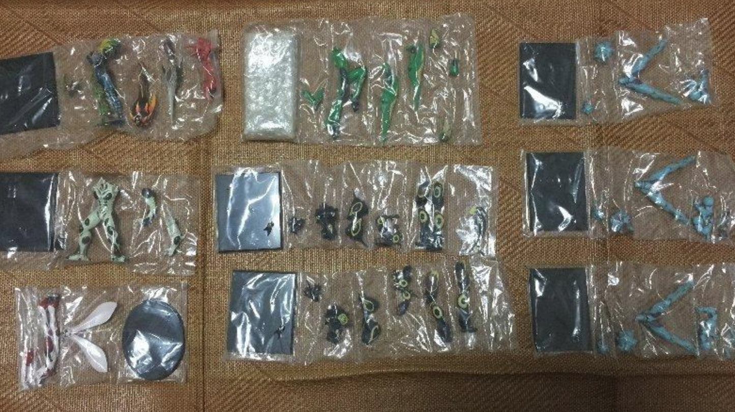 Max Factory Guyver Bio Fighter Wars Bioboosted Armor Part #01 9 Trading Collection Figure Set