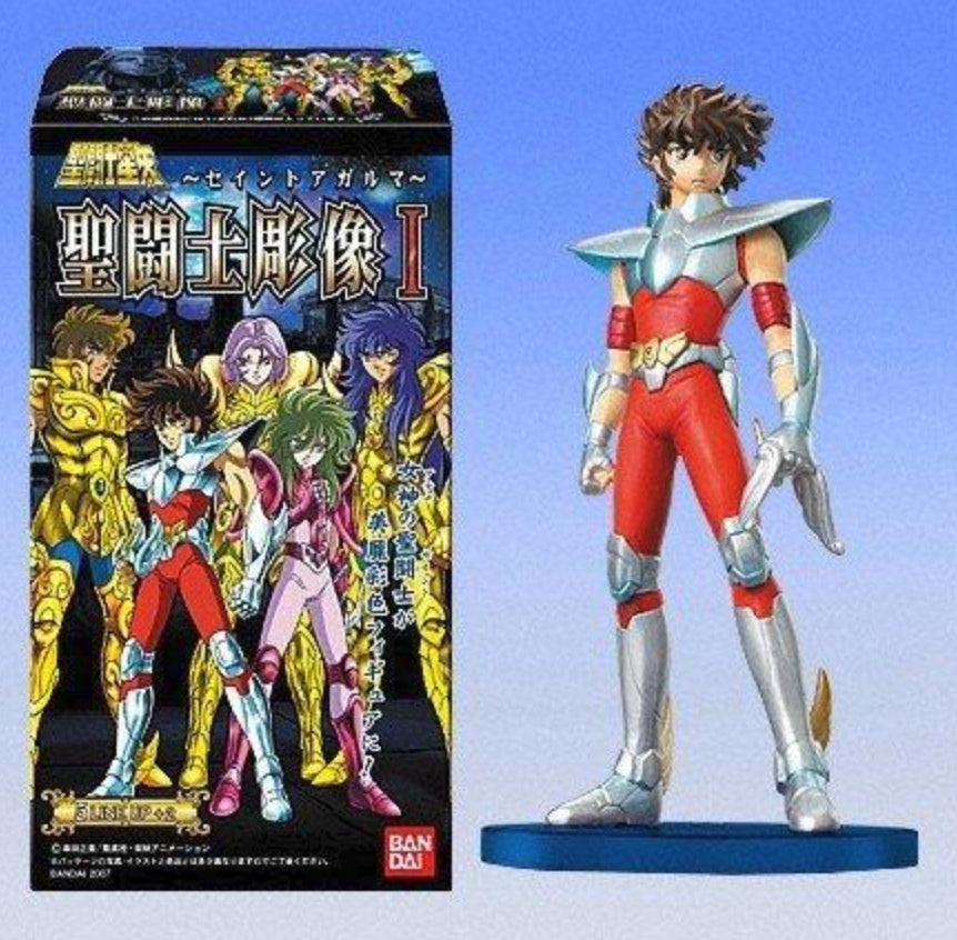 Bandai Saint Seiya Real Collection Statue Agaruma Agalma P1 Pegasus Trading Figure Used