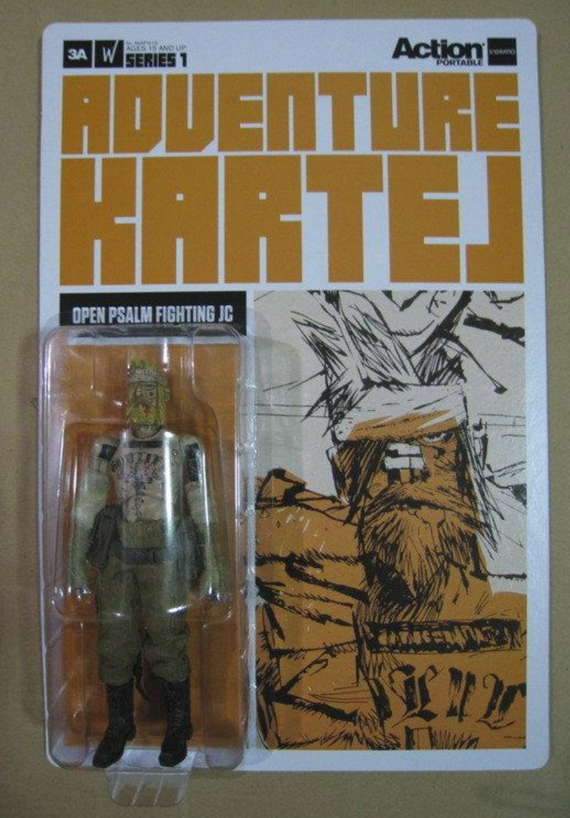 ThreeA 3A Toys 1/12 Ashley Wood Action Portable Adventure Kartel Fighting JC Open Psalm Ver 6" Figure