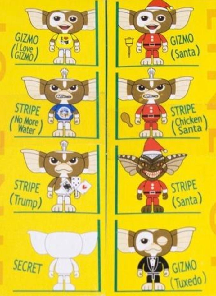 Jun Planning Gremlins Mini Funny Part 3 Gizmo 7 3" Trading Figure Set