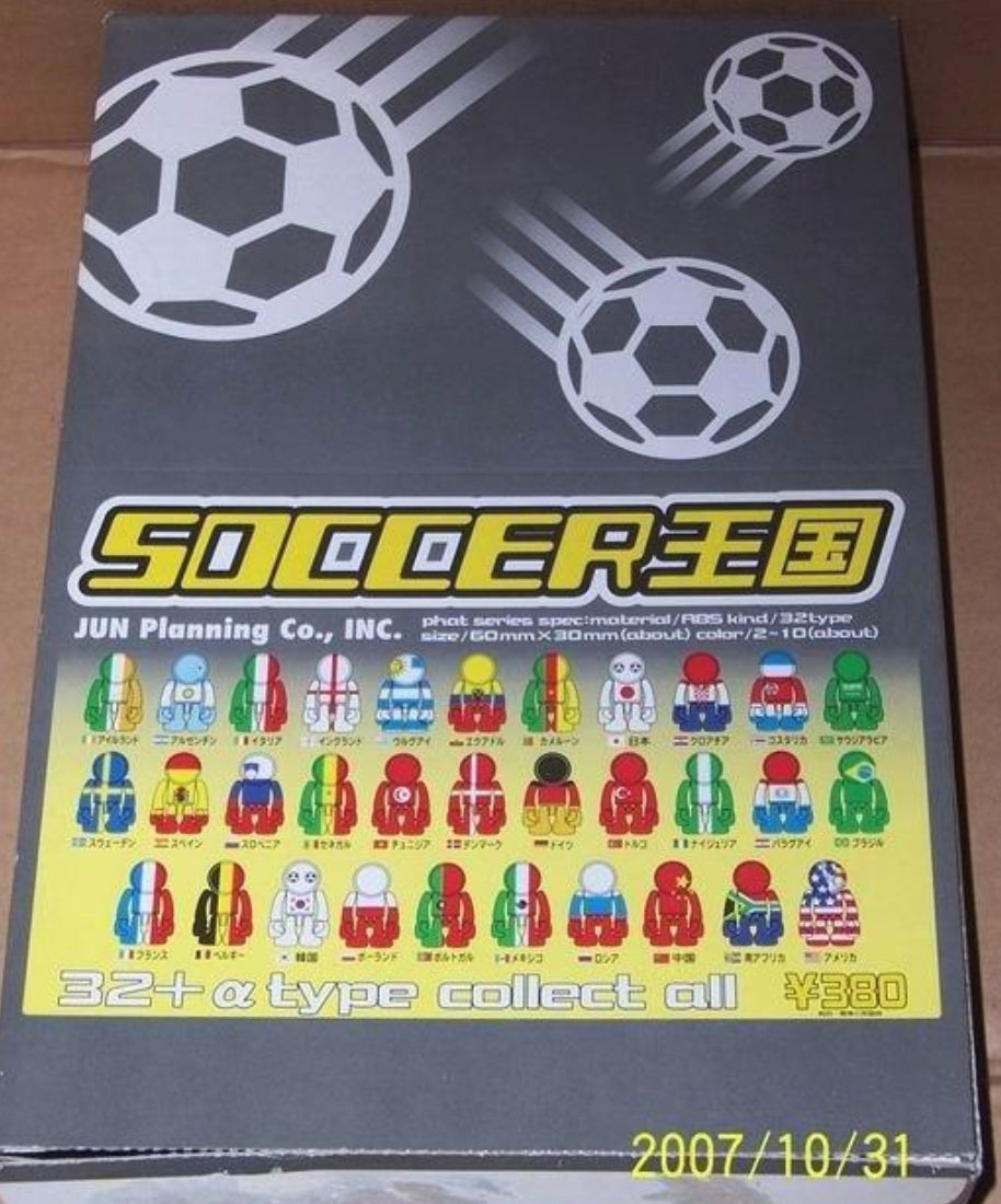 Jun Planning Soccer Kingdom 30+6 Secret 36 Trading Figure Set