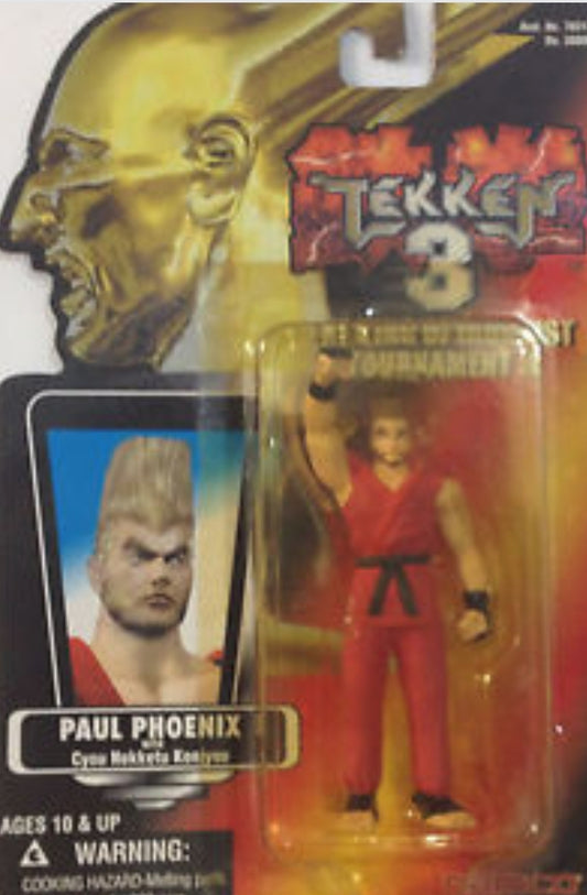 Namco Tekken 3 The King of Iron Fist Tournament 3 Paul Phoenix Action Figure