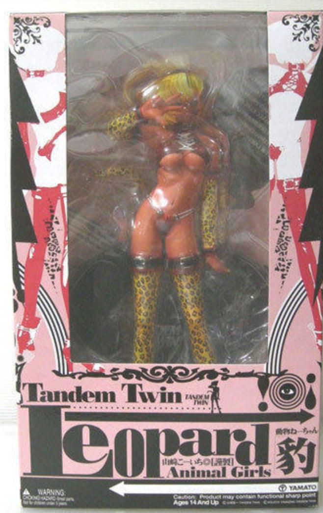Yamato Tandem Twin 1/6 Pvc Animal Girls Leopard Schell Ver Collection Figure