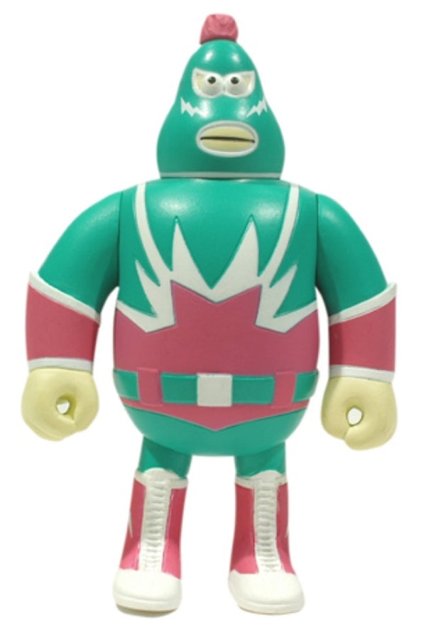 Amos Toys 2005 James Jarvis In-Crowd Wrestling Federation ICWF El Viejo 4" Vinyl Figure Used