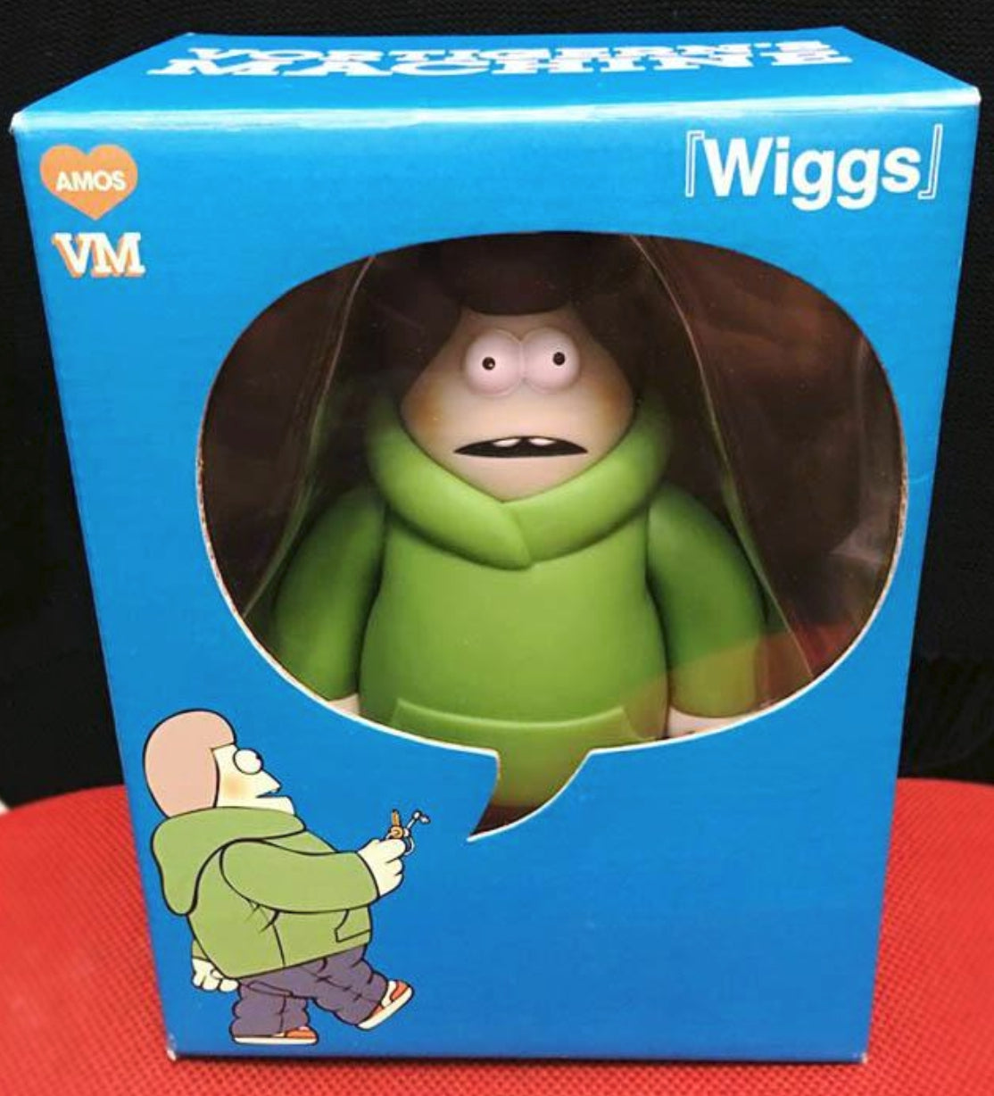 Amos Toys 2006 James Jarvis Vortigerns Machine Wiggs Ver 7" Vinyl Figure