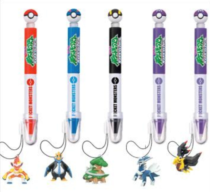 Yujin DS Pokemon Pocket Monster Gashapon Diomand & Pearl DP Ver DX DS Touch Pen 5 Figure Set