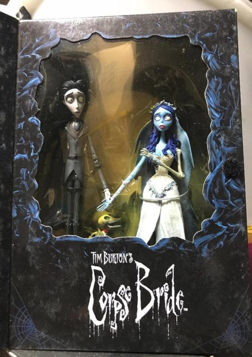 McFarlane Toys Tim Burton's Corpse Bride Victor & Emily Box Trading Figure  Set