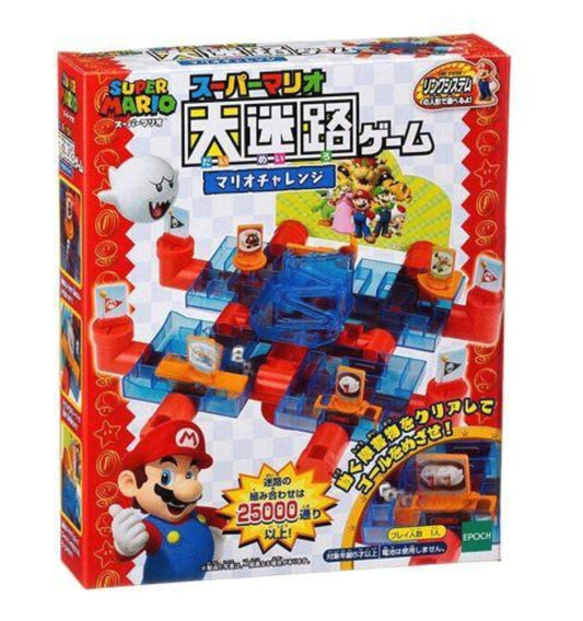 Epoch Nintendo Super Mario Bros Maze Mario Challenge Ver Tabletop Board Game