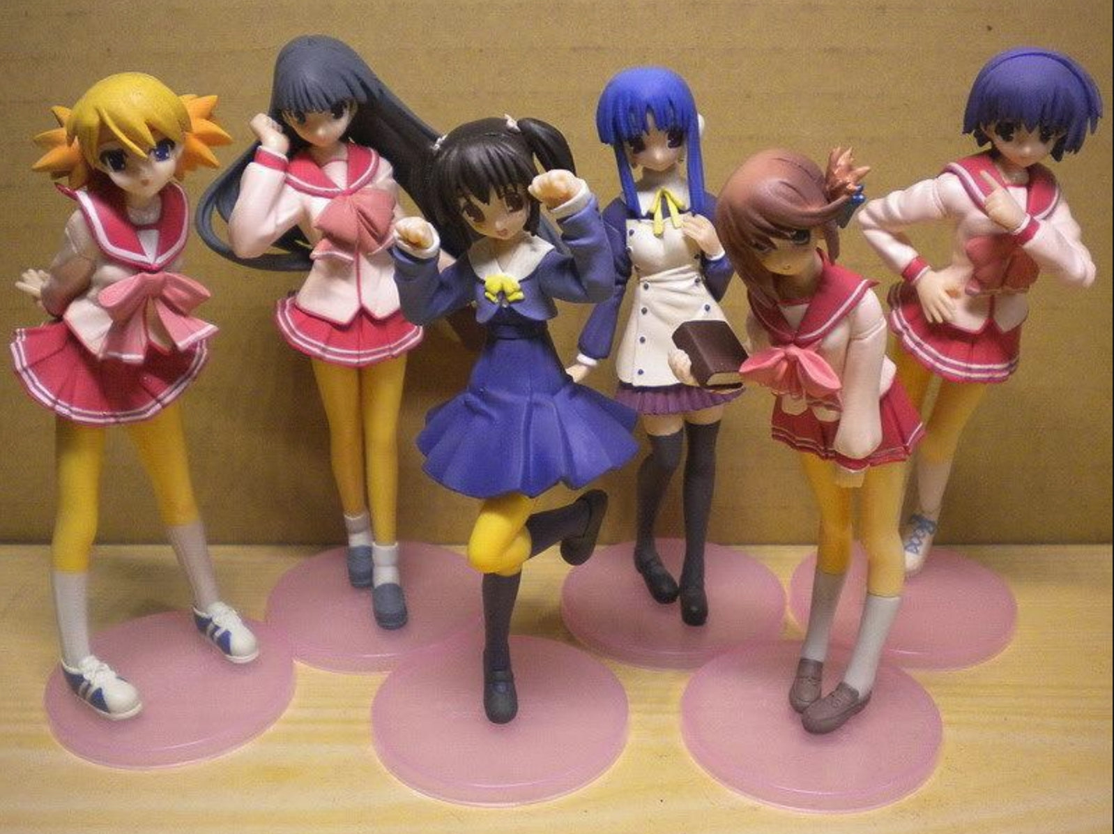 Wafudo Ganguten ToHeart2 Trading Collection Vol 1 6 Figure Set
