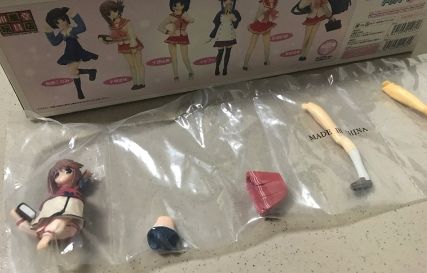 Wafudo Ganguten ToHeart2 Trading Collection Vol 1 6+1 Secret 7 Figure Set