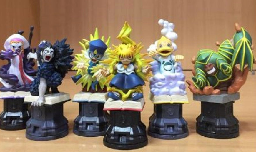 Bandai Konjiki No Gash Bell Zatch 6 Chess Trading Figure Used
