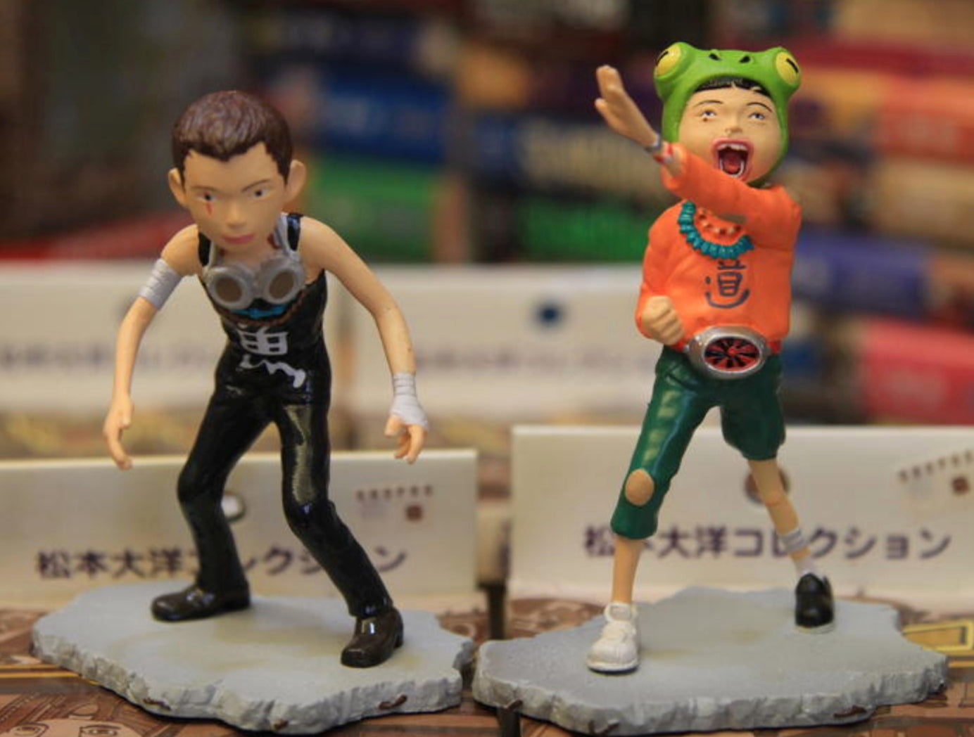 Jun Planning Tekkon Kinkreet Kuro Shiro 6 3.5" Trading Collection Figure Set Used