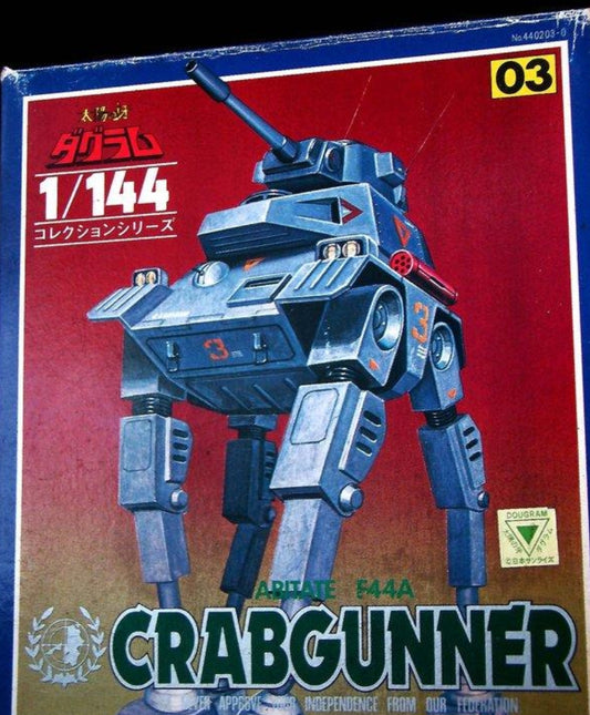 Takara 1/144 Robotech Fang of The Sun Dougram Abitate F44A Crab Gunner Action Figure
