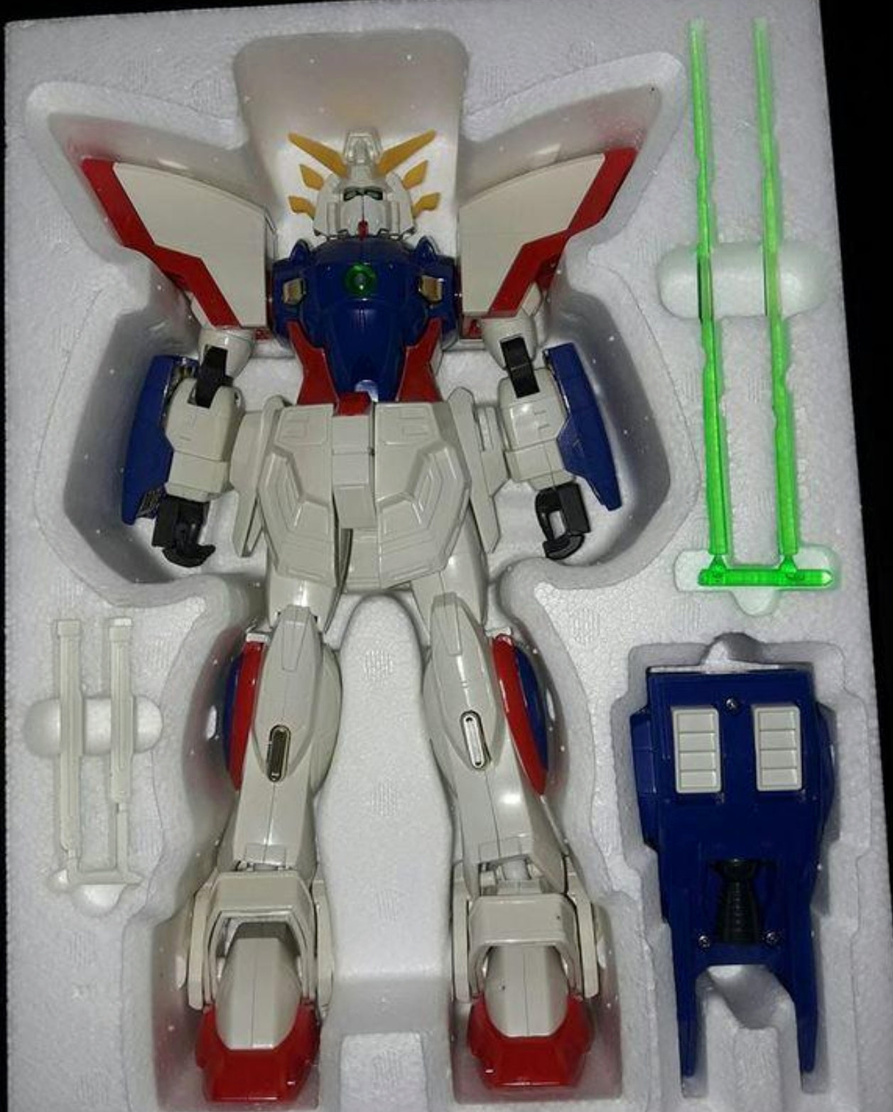 Bandai 1/60 Mobile Fighter G Gundam DX Shining Gundam Action Figure Used