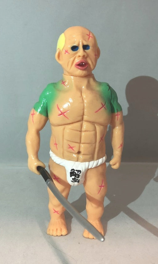 Yukinori Dehara Self-produced Ishida Ho-Nyu Ivory Green ver 7.5" Vinyl Figure Used