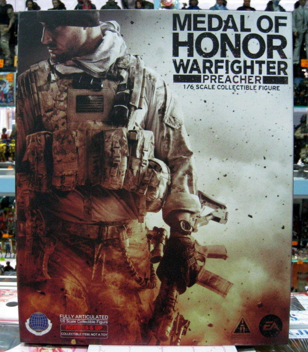 CalTek 1/6 12" 8017 Medal of Honor Warfighter Preacher Action Figure
