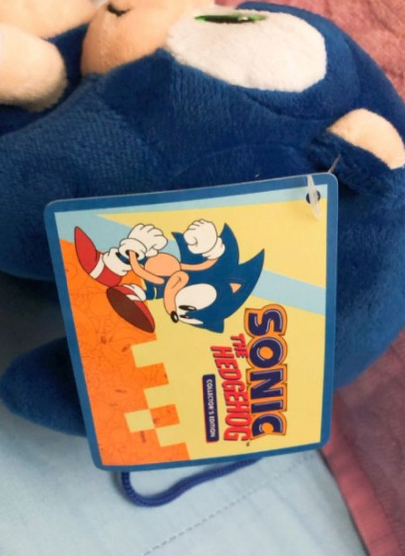 Sega Sonic Adventure The Hedgehog 12" Plush Doll Figure Type A