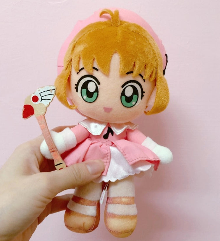 Banpresto 1999 Clamp Card Captor Sakura 6" Plush Doll Figure Used