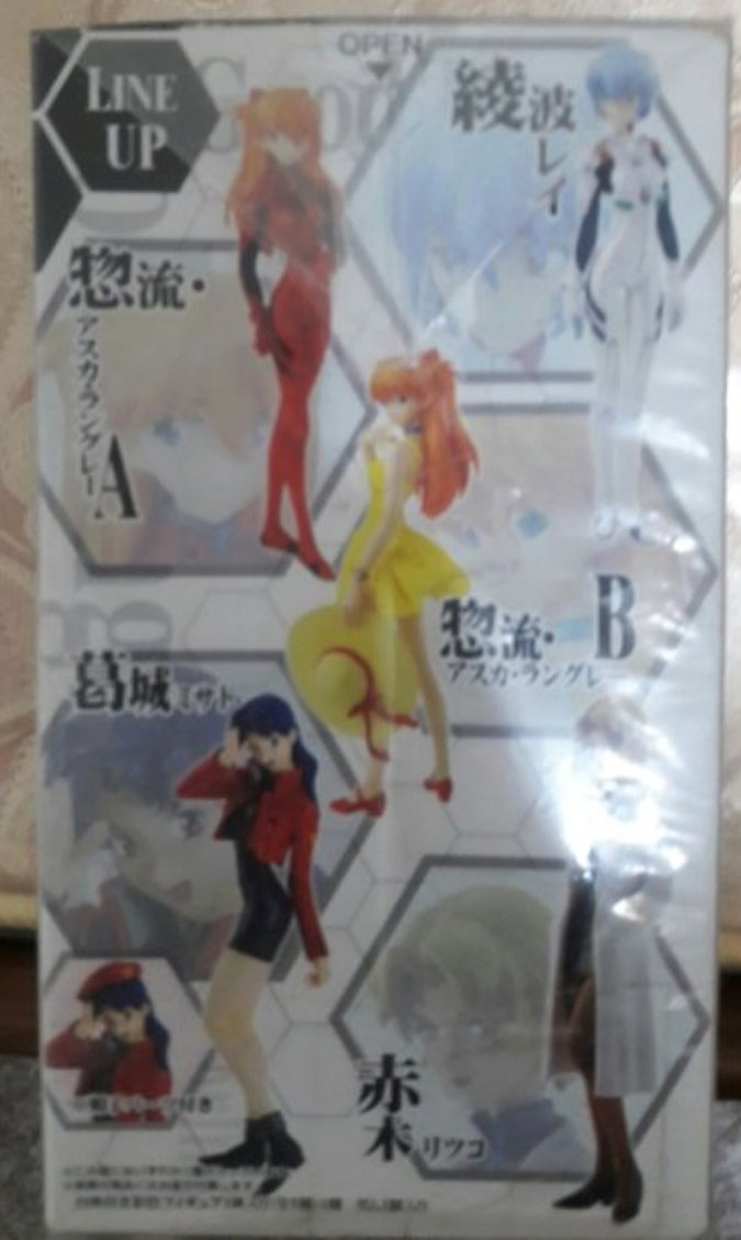 Bandai Neon Genesis Evangelion EVA Portraits 5 Trading Figure Set