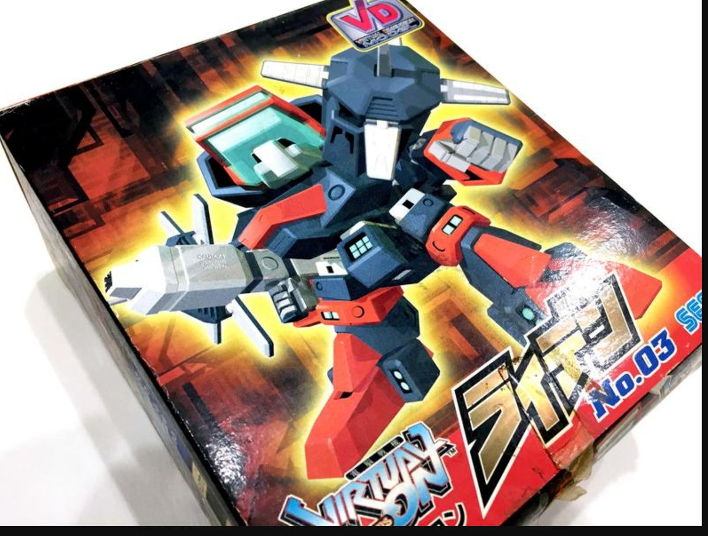 Sega Cyber Troopers Virtual On VD Series 03 Raiden Plastic Model Kit Figure