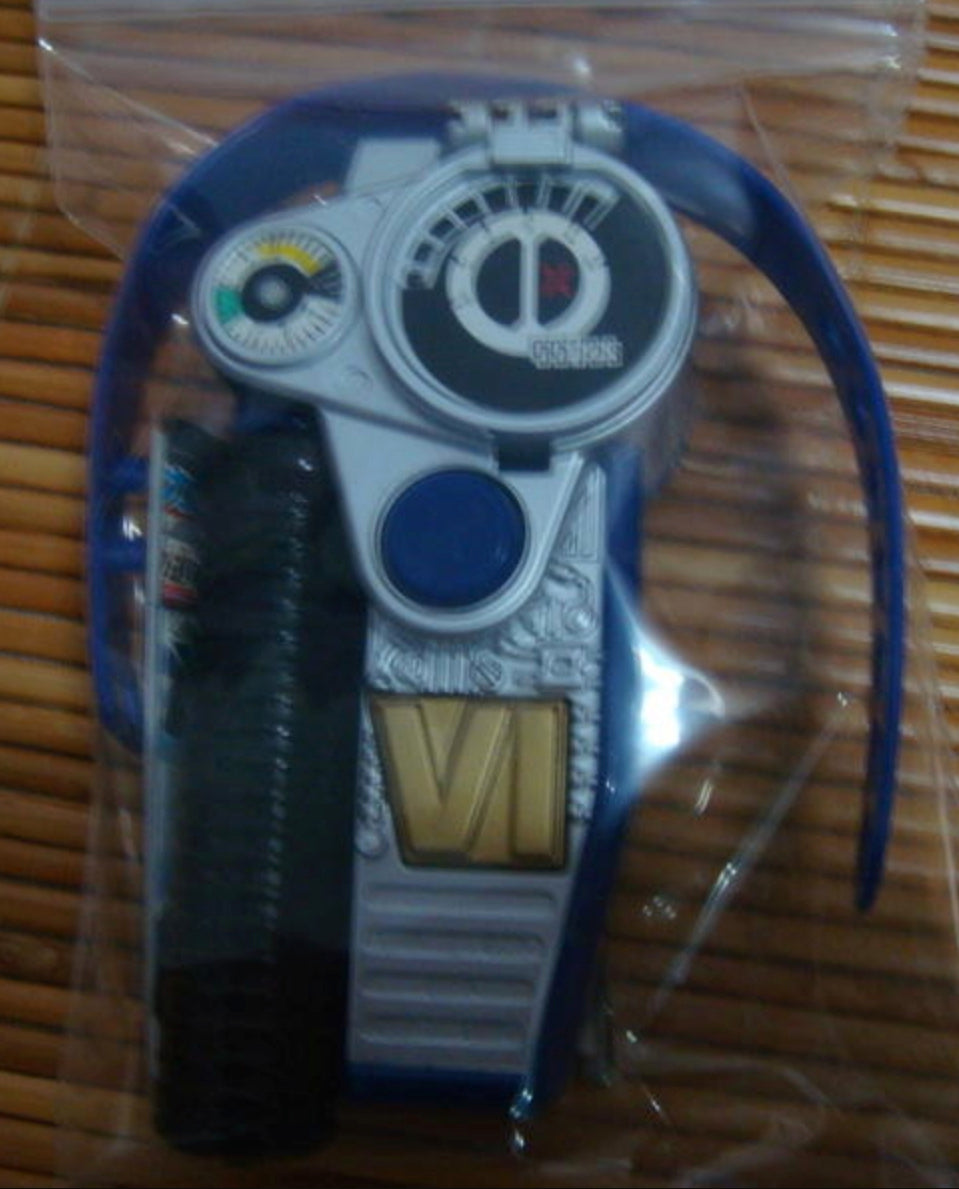 Bandai Power Rangers Dekaranger SPD Space Patrol Delta Morpher White Fighter Notebook Trading Figure Used