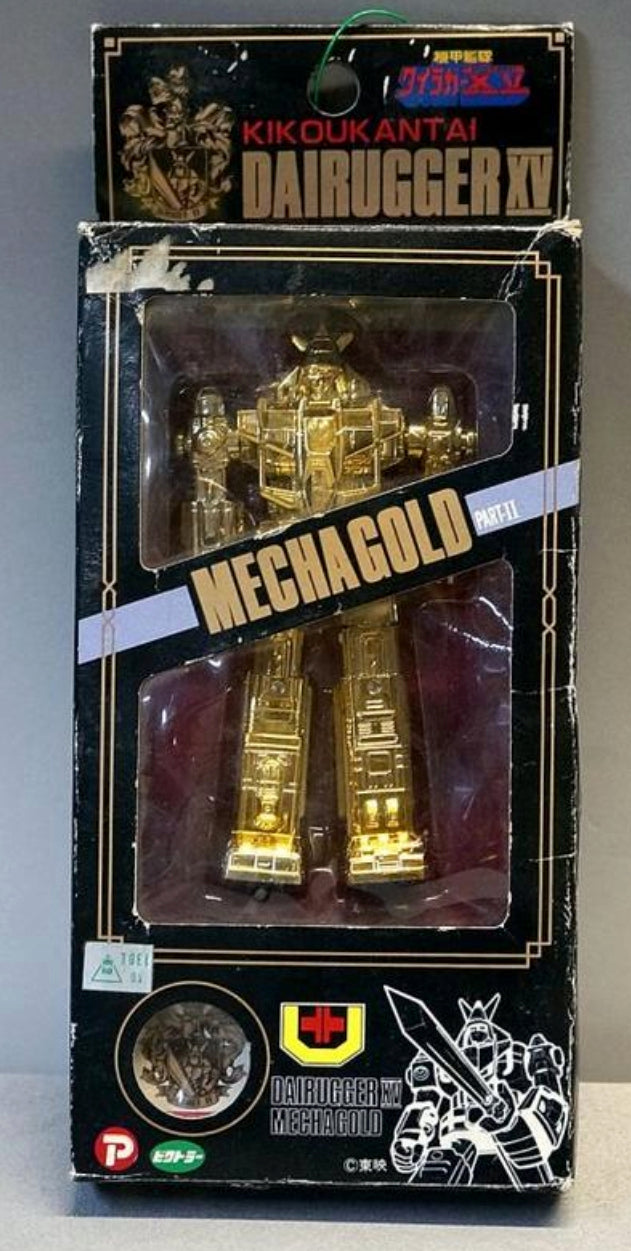 Popy Voltron Kikou Kantai Dairugger XV Mecha Gold Action Figure